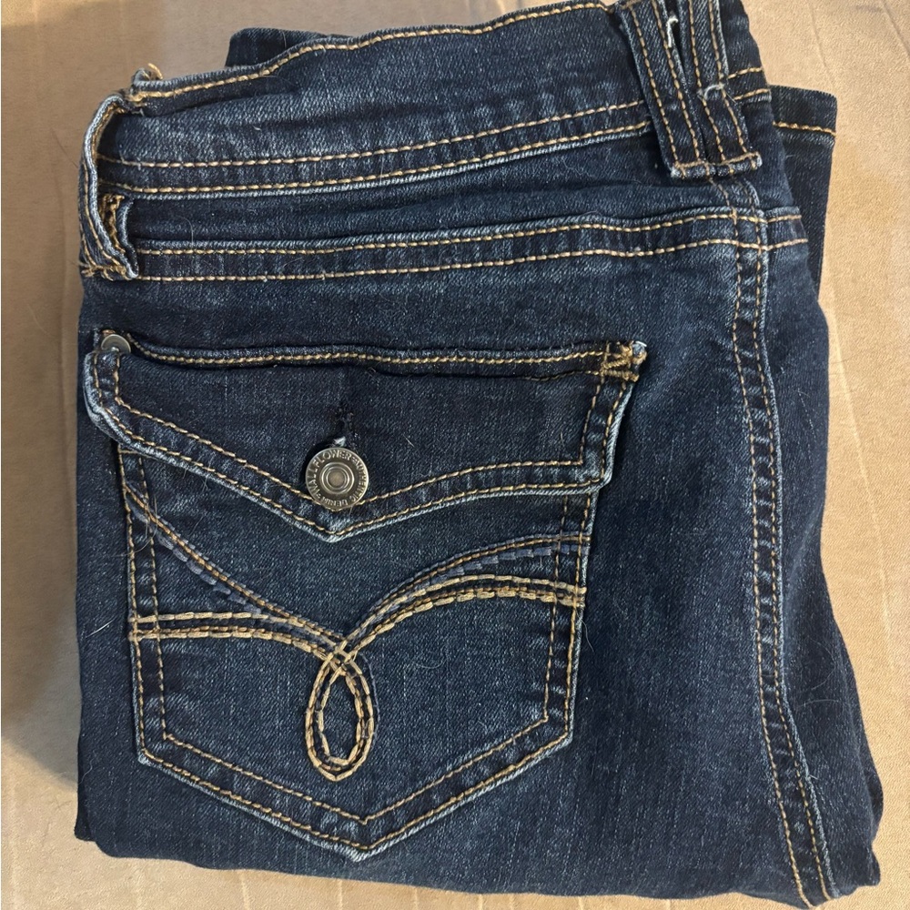 Wallflower Dark Indigo Boot Cut Jeans